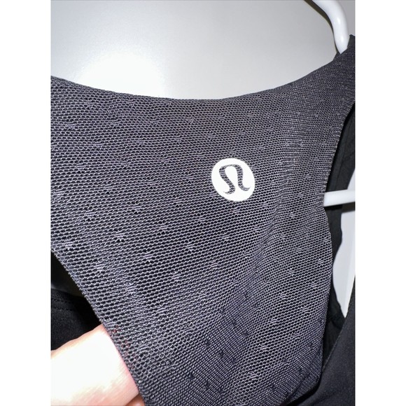 Lululemon Double tap Layered Sports Bra Black Small - Picture 3 of 5